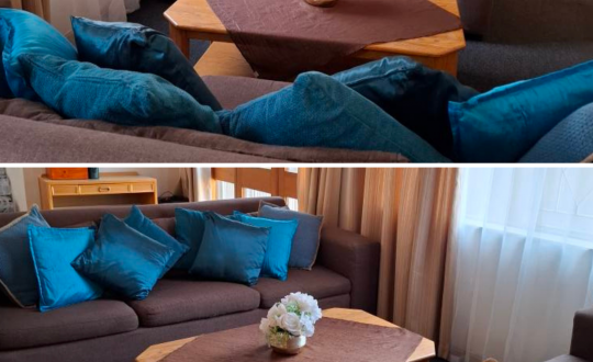 Couches donated by Olga Rodrigues