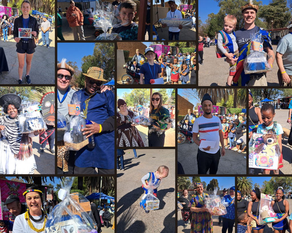 Collage of the winners from the Annual Fun Walk 2024