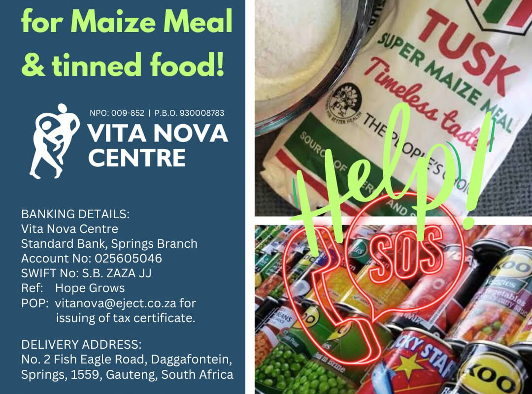 Appeal for Maize Meal & tinned food