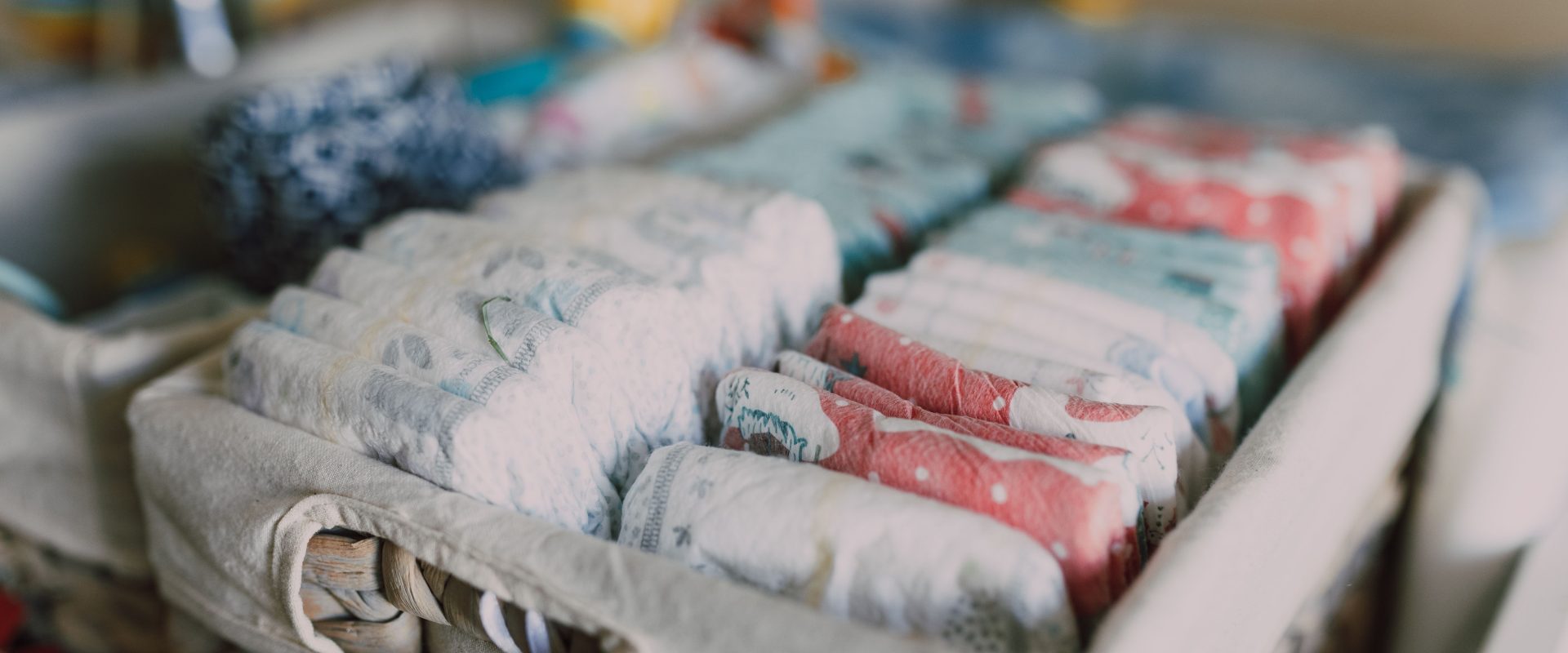 Stock Image of nappies for Vita Nova Nappy Drive