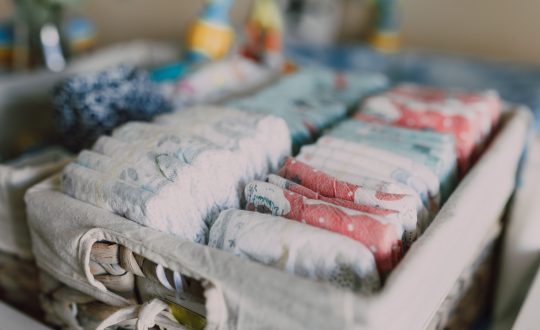 Stock Image of nappies for Vita Nova Nappy Drive
