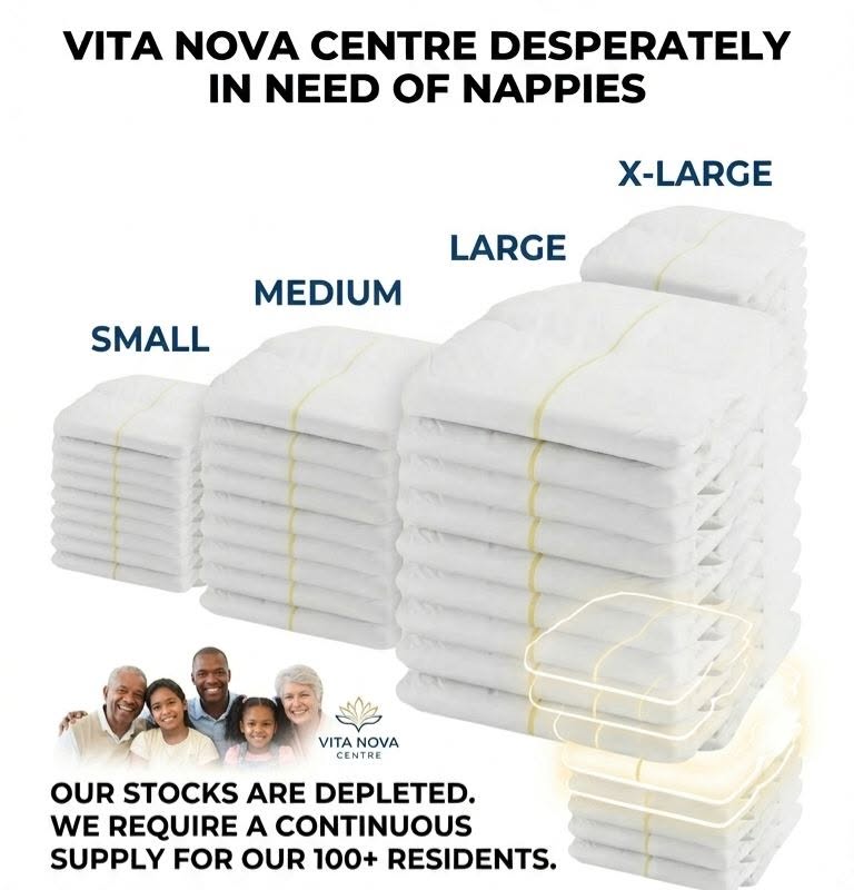 Vita nova is asking for nappies