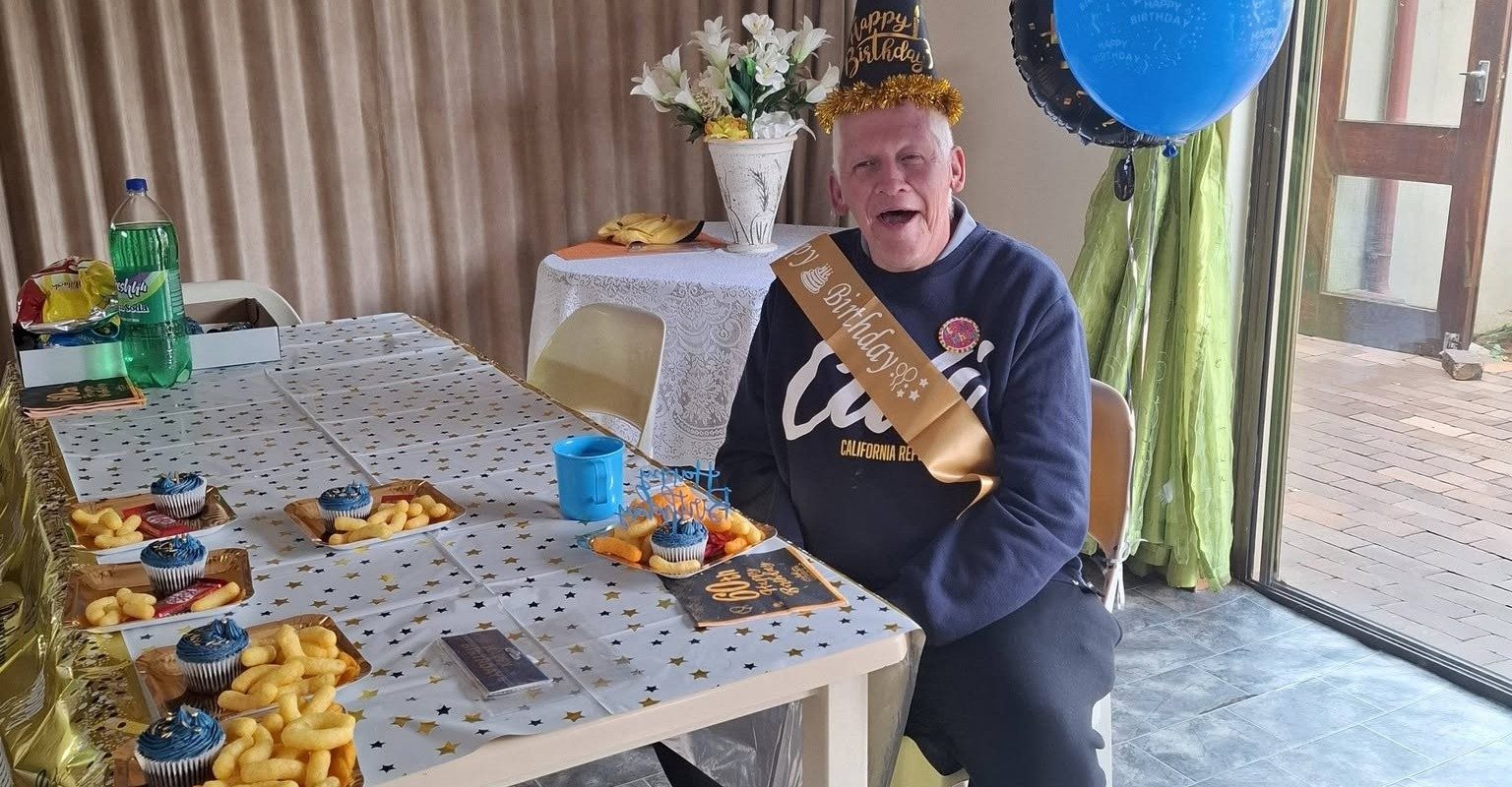 Warren on his 60th birthday